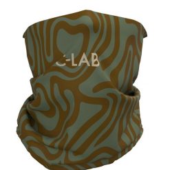 Lekki komin – khaki. Brązowe szaliki męskie C-LAB, bez wzorów. Za 104.50 zł.