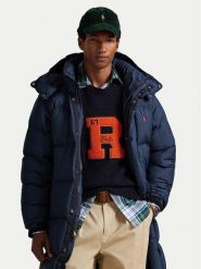 Polo Ralph Lauren Płaszcz zimowy 710P01338001 Granatowy Regular Fit. Niebieskie płaszcze męskie Polo Ralph Lauren, na zimę, m, bez wzorów, z syntetyku, bez kołnierzyka, bez kaptura. Za 3,399.00 zł.