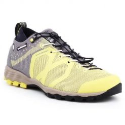 Buty trekkingowe damskie Garmont Agamura Knit Wms. Żółte obuwie trekkingowe damskie Garmont, z gumy, bez zapięcia. Za 556.00 zł.