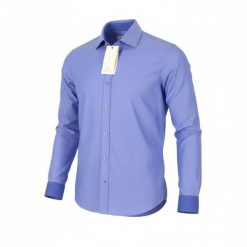 Scotch & Soda koszula męska slim fit bawełniana niebieska. Niebieskie koszule męskie COACH SOAK, m, bez wzorów, z bawełny, klasyczne, bez kołnierzyka, bez ramiączek. Za 265.99 zł.