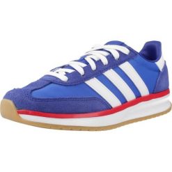 Buty ADIDAS RUN 70s 2.0 Niebieski. Niebieskie obuwie trekkingowe damskie Adidas, ze skóry, bez zapięcia. Za 304.15 zł.