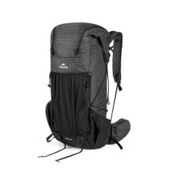 Plecak turystyczny Rock Series 2.0 CNK2550XB018. Szare plecaki męskie NATUREHIKE, bez wzorów, z materiału, rockowe. Za 519.99 zł.