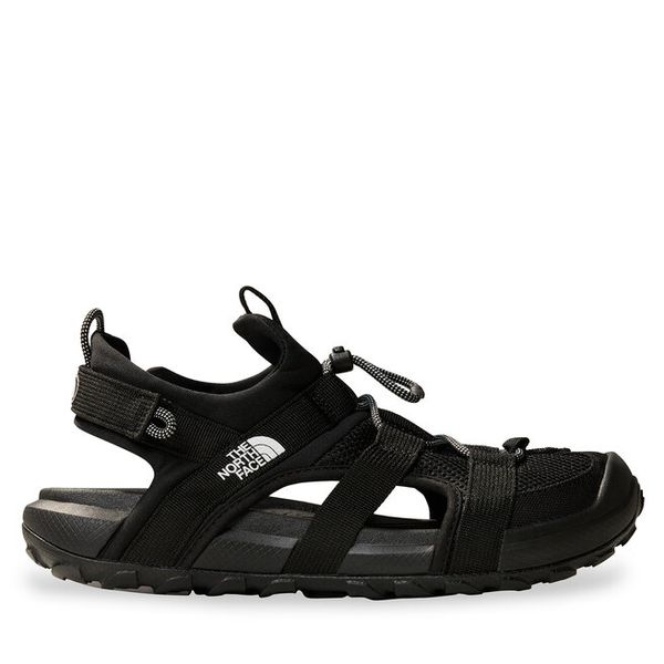 Sandały The North Face. Czarne sandały damskie The North Face, bez wzorów, bez obcasa, bez zapięcia. Za 360.99 zł.
