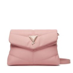 Torebka Guess. Czerwone listonoszki damskie Guess, z aplikacjami, bez dodatków. Za 189.99 zł.