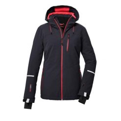 Kurtka damska Killtec KSW 81 WMN SKI JCKT. Czarne kurtki sportowe damskie KILLTEC, m, bez wzorów, bez ramiączek, bez kaptura, narciarskie. W wyprzedaży za 539.99 zł.