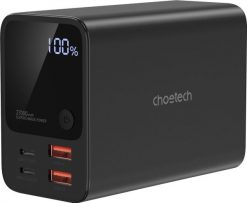 Powerbank Choetech Powerbank B635BK 2xUSB-A / 2xUSB-C 27000mAh - czarny. Czarne powerbanki CHOETECH. Za 282.29 zł.