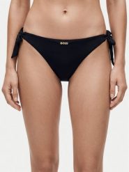 BOSS Dół od bikini 50561265 Czarny Regular Fit. Czarne stroje kąpielowe damskie Boss, l, bez wzorów, z syntetyku. Za 229.99 zł.