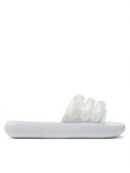 Adidas Klapki Adilette Zplaash IF6498 Biały. Białe klapki damskie Adidas, bez wzorów, ze skóry, bez obcasa, bez zapięcia. Za 199.99 zł.