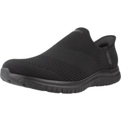 Tenisówki Skechers Model Slip-ins Virtue - Sleek Kolor Czarny. Czarne trampki i tenisówki damskie Skechers, bez wzorów, z tkaniny, bez zapięcia. Za 299.99 zł.