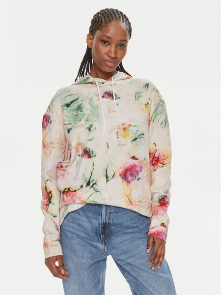 Boss Bluza Elphala 50514745 Kolorowy Relaxed Fit. Bluzy damskie Boss, s, bez wzorów, z bawełny, bez ramiączek, bez kaptura. Za 799.99 zł.