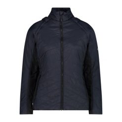 Kurtka puchowa damska z odpinanymi rękawami CMP. Czarne kurtki sportowe damskie CMP, na zimę, m, bez wzorów, z puchu, bez ramiączek, bez kaptura, narciarskie. W wyprzedaży za 284.99 zł.