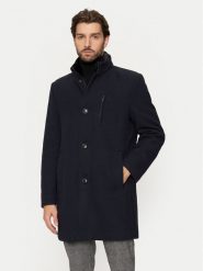 Pierre Cardin Płaszcz przejściowy C4 82600/6101/6315 Granatowy Regular Fit. Niebieskie płaszcze męskie Pierre Cardin, m, bez wzorów, z syntetyku, bez kołnierzyka, bez kaptura. Za 1,079.00 zł.