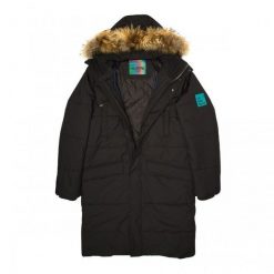 Huppa vyriška žieminė parka WERNER 1, juoda. Parki męskie Helly Hansen, m, bez wzorów, bez kołnierzyka, bez kaptura. Za 432.53 zł.