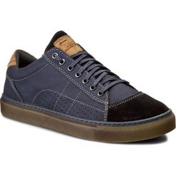 Półbuty LASOCKI FOR MEN MB-16214. Niebieskie półbuty męskie Lasocki For Men, bez wzorów, z nubiku, bez obcasa, bez zapięcia. W wyprzedaży za 94.98 zł.