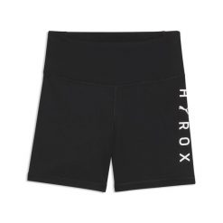 Damskie krótkie legginsy PUMA x HYROX Essentials 5" PUMA. Czarne legginsy damskie Puma, bez wzorów, z dzianiny. Za 179.00 zł.