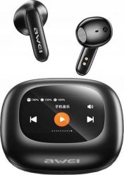 Słuchawki Awei AWEI słuchawki Bluetooth 5.4 TP97 TWS + stacja dokująca czarny/black. Czarne słuchawki bezprzewodowe Awei. Za 86.62 zł.