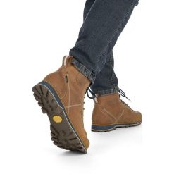 Buty trekkingowe męskie Dolomite Cinquantaquattro High FG Evo GTX. Brązowe trekkingi męskie Bergans, z gore-texu, bez zapięcia. Za 534.00 zł.