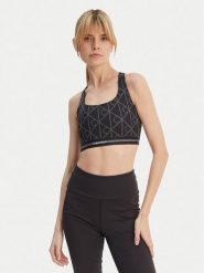 Calvin Klein Performance Biustonosz sportowy Icon LVGWS6K347 Czarny. Czarne koszulki sportowe damskie Calvin Klein Performance, xl, bez wzorów, z syntetyku, bez ramiączek, na fitness i siłownię. Za 209.99 zł.