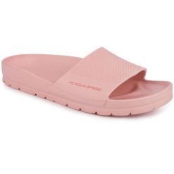 Klapki sportowe na basen plażę różowe AQUA SPEED. Czerwone klapki damskie Aqua-Speed, bez wzorów, sportowe, bez obcasa, bez zapięcia. Za 59.90 zł.