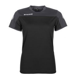 Damski jersey Stanno Pride. Czarne koszulki sportowe damskie STANNO, s, bez wzorów, z jersey, bez ramiączek. Za 172.50 zł.
