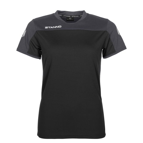 Damski jersey Stanno Pride. Czarne koszulki sportowe damskie STANNO, s, bez wzorów, z jersey, bez ramiączek. Za 172.50 zł.