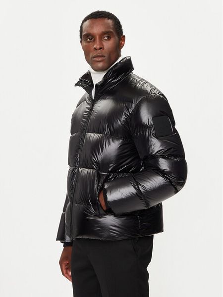 Moose Knuckles Kurtka puchowa Kings M34MJ144H1 Czarny Regular Fit. Czarne kurtki męskie Moose Knuckles, m, bez wzorów, z puchu, bez kaptura. Za 2,999.00 zł.