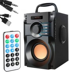 Głośnik Verk Głośnik bezprzewodowy Bluetooth przenośny radio mobilny z pilotem i wyświetlaczem A11. Głośniki przenośne Verk. Za 123.98 zł.