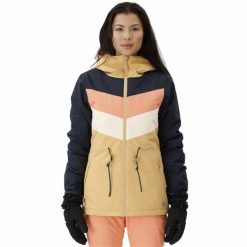 Kurtka narciarska Rider Betty. Niebieskie kurtki sportowe damskie Rip Curl, na zimę, xs, bez wzorów, bez ramiączek, bez kaptura, narciarskie. Za 479.99 zł.