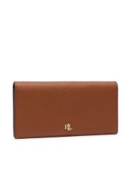 LAUREN RALPH LAUREN Portfel Slim Wallet 432802917010 Brązowy. Brązowe portfele damskie Lauren Ralph Lauren, ze skóry. Za 359.99 zł.