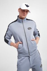 Bluza dresowa męska EMPORIO ARMANI. Bluzy męskie Emporio Armani, m, bez wzorów, z dresówki, bez ramiączek, bez kaptura. W wyprzedaży za 637.42 zł.