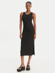 Roxy Sukienka codzienna Good Keepsake ERJKD03442 Czarny Regular Fit. Czarne sukienki damskie Roxy, na co dzień, xs, bez wzorów, z syntetyku, bez kołnierzyka, bez ramiączek, proste. Za 259.99 zł.