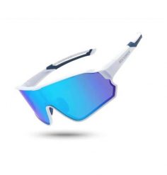 Okulary sportowe unisex Rockbros 10134W z polaryzacją. Białe okulary przeciwsłoneczne damskie ROCKBROS. Za 66.00 zł.