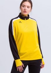Bluza treningowa Erima Liga 2.0. Czarne bluzy damskie Erima, s, bez wzorów, z materiału, bez ramiączek, bez kaptura. Za 167.80 zł.