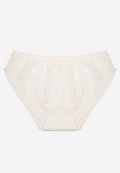 Białe Majtki Figi z Koronki Zdobione Kokardką Worwia. Białe majtki damskie Born2be, z jeansu. Za 4.99 zł.