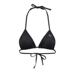 Damska góra od bikini Puma w kształcie trójkąta w kolorze czarnym. Czarne stroje kąpielowe damskie Puma, xs, bez wzorów. Za 75.99 zł.