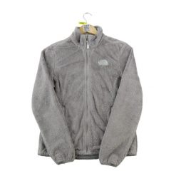Second life - Kurtka polarowa damska Osito szara - Stan dobry. Szare kurtki sportowe damskie The North Face, s, bez wzorów, z materiału, bez ramiączek, bez kaptura, trekkingowe. Za 168.96 zł.