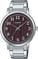 Zegarek Casio ZEGAREK MĘSKI CASIO MTP-E145D-5B1 (zd196b) + BOX NoSize. Zegarki męskie Casio, bez wzorów. Za 300.85 zł.