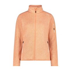 Bluza polarowa damska CMP Haze Jacket Knitted. Brązowe bluzy damskie CMP, na zimę, m, bez wzorów, z polaru, sportowe, bez ramiączek, bez kaptura. Za 310.25 zł.