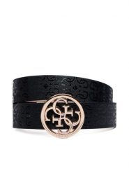 Guess Pasek BW9319 P6135 Różowy. Czerwone paski damskie Guess, z aplikacjami, ze skóry. Za 234.99 zł.