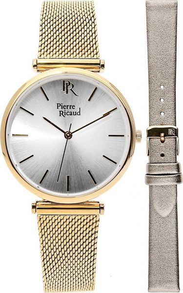 Zegarek Pierre Ricaud Zegarek damski Pierre Ricaud P22044.1113Q-SET złoty. Żółte zegarki damskie Pierre Ricaud, złote. Za 430.00 zł.