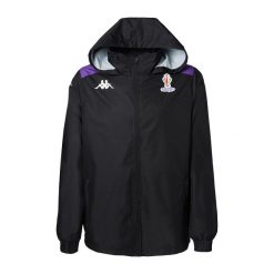Kurtka Coupe du monde rugby 2021 adverzip pro 5. Czarne kurtki męskie Kappa, xl, z aplikacjami, z dresówki, z kapturem. Za 250.35 zł.
