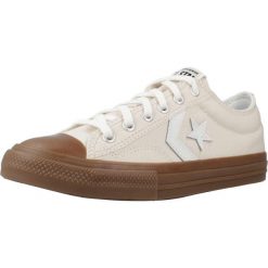 Buty CONVERSE STAR PLAYER 76 Beżowy. Brązowe obuwie sportowe damskie Converse, bez wzorów, z tkaniny, bez zapięcia. Za 253.99 zł.