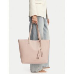 Torebka JENNY. Brązowe shopperki damskie Jenny, bez wzorów, bez dodatków. Za 159.99 zł.