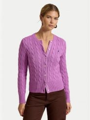 Polo Ralph Lauren Kardigan 211971868511 Różowy Regular Fit. Czerwone kardigany damskie Polo Ralph Lauren, xs, bez wzorów, z bawełny, bez kołnierzyka. Za 1,199.00 zł.