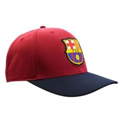 FC Barcelona czapka z daszkiem bejsbolówka Cap FCB Always Grana Junior. Czerwone czapki damskie FC BARCELONA, bez wzorów, sportowe. Za 109.00 zł.