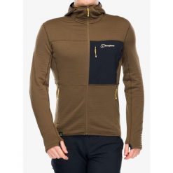 Bluza rozpinana męska Berghaus Ridge-Hiker Hoody. Brązowe bluzy męskie Berghaus, m, bez wzorów, bez ramiączek, bez kaptura. Za 424.99 zł.