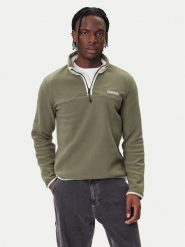 Napapijri Polar T-Dergana NP0A88UZ Zielony Regular Fit. Zielone bluzy sportowe męskie Napapijri, l, bez wzorów, z polaru, bez kaptura. Za 399.99 zł.