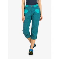 Spodenki wspinaczkowe damskie E9 N Onda ST 3/4. Zielone szorty damskie E9, bez wzorów. Za 319.99 zł.
