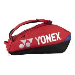 Torba tenisowa unisex Yonex Pro Racquet. Czerwone torby sportowe męskie YONEX, bez wzorów, z materiału, duże. Za 649.99 zł.