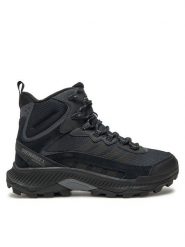 Merrell Trekkingi Speed Strike 2 Thermo Mid Wp J037767 Czarny. Czarne botki męskie Merrell, bez wzorów, z materiału, bez obcasa, bez zapięcia. Za 439.99 zł.